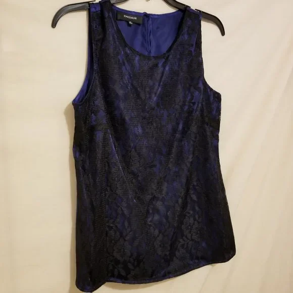 JONES WEAR 100% Polyester Shoulder Strap Top - Picture 1 of 8